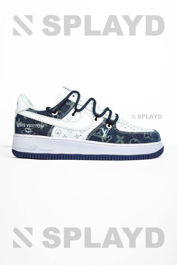 AF-1 LV Virgil Nigo Denim Blue 1:1