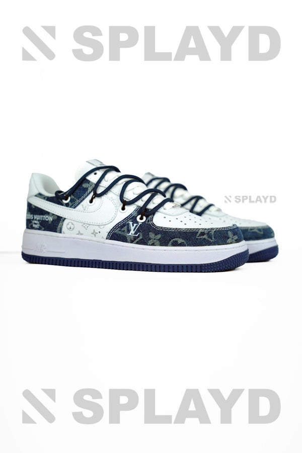 AF-1 LV Virgil Nigo Denim Blue 1:1