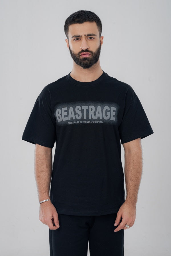 Beaage Shadow Black T-Shirt TS-0458