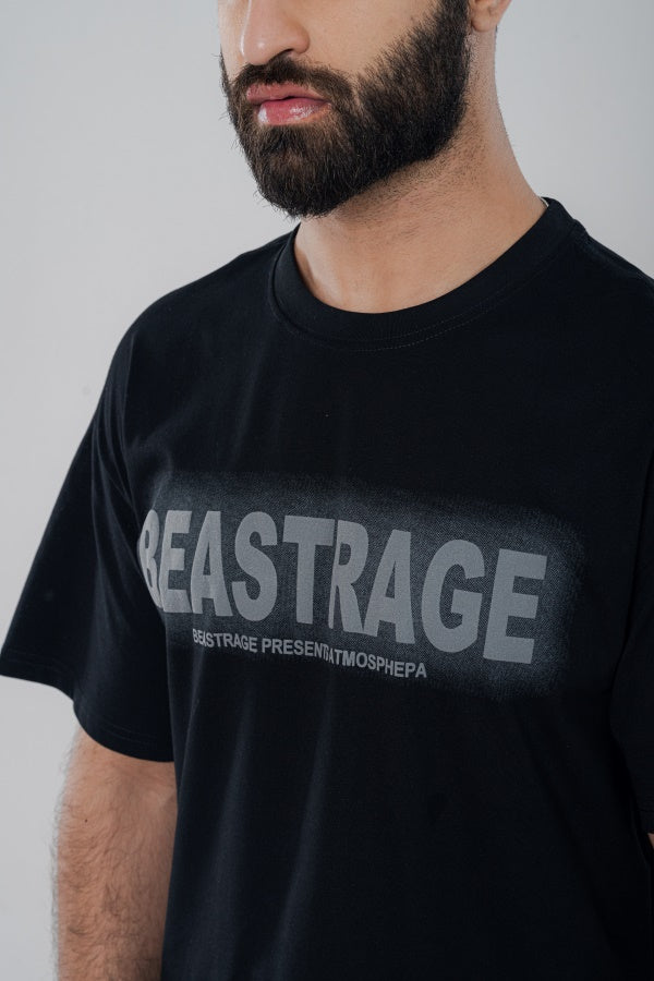 Beaage Shadow Black T-Shirt TS-0458