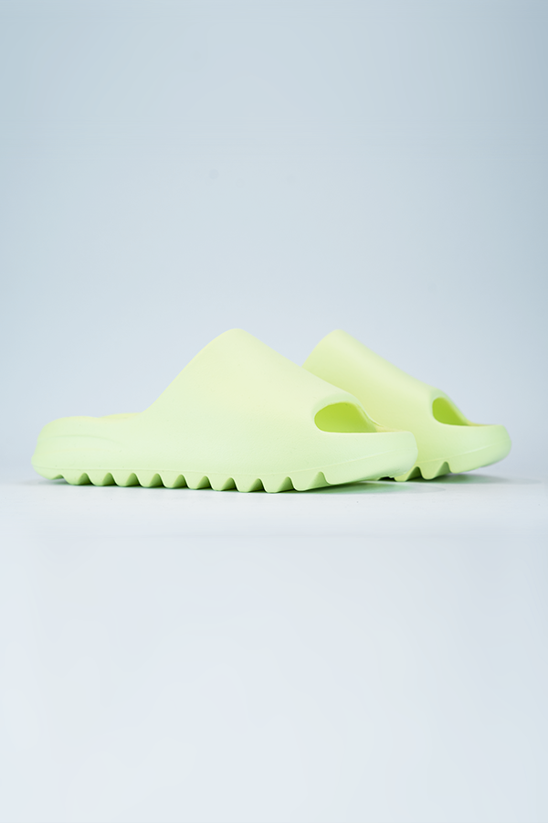 Yezzy Glow Green Slide