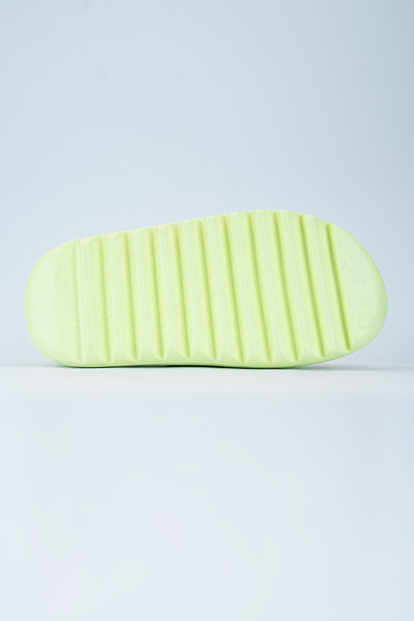 Yezzy Glow Green Slide