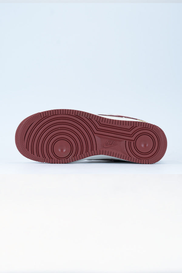 AF-1Gucci Red Metallic Gold