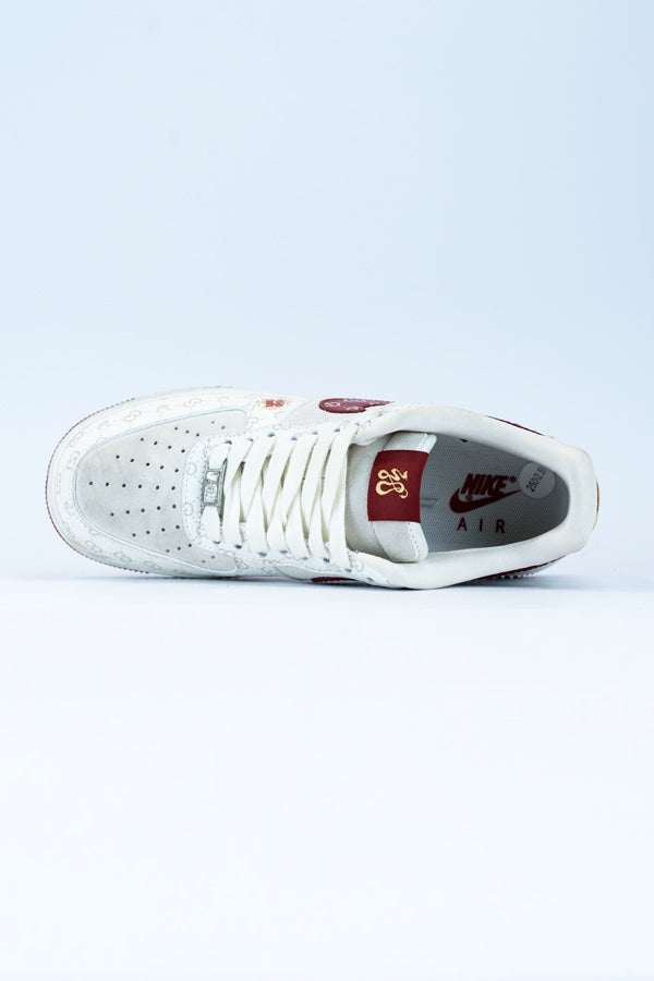 AF-1Gucci Red Metallic Gold