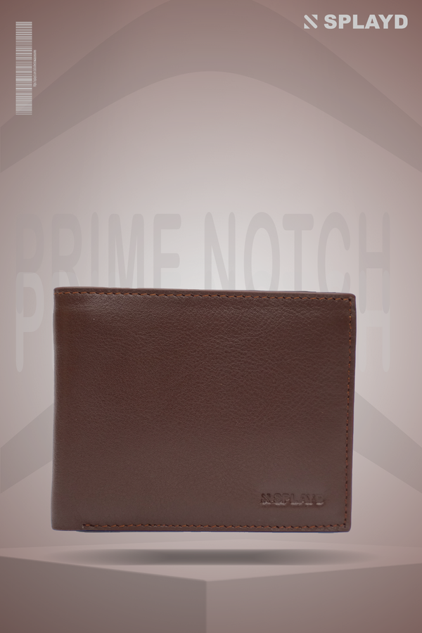 Brown Leather Wallet PW-00111 SPLAYD