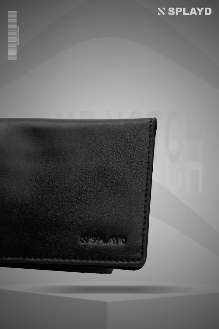 Dark Leather Wallet PW-00108 SPLAYD
