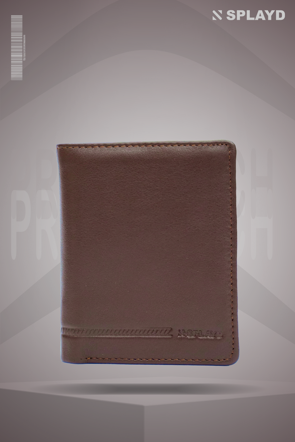 Brown Leather Wallet PW-00111 SPLAYD