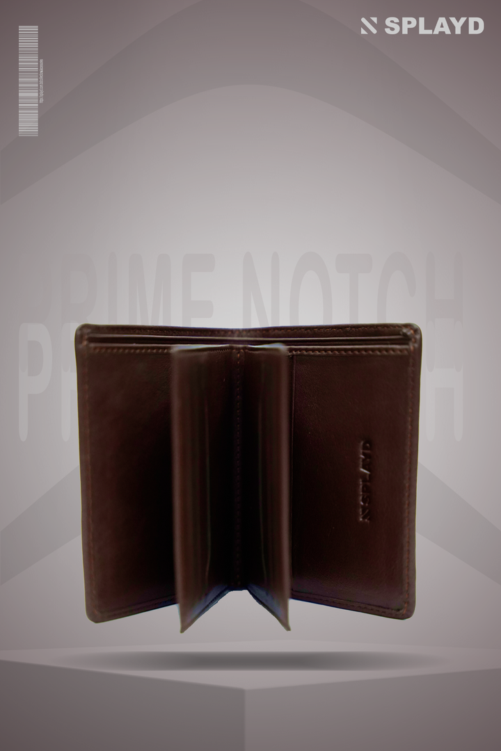 Brown Leather Wallet PW-00111 SPLAYD