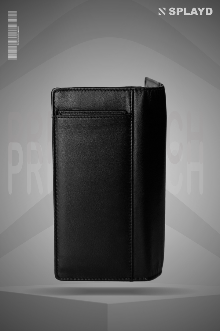 Dark Leather Purse PW-00114 SPLAYD