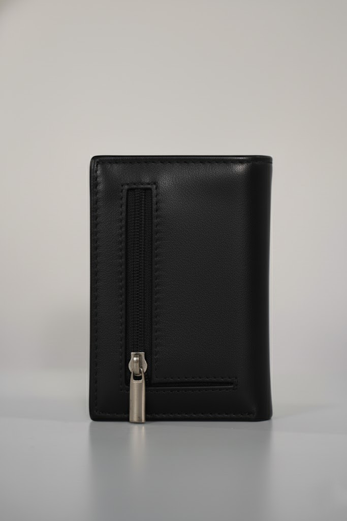 Pop Up Black Leather Wallet PW-00129 SPLAYD