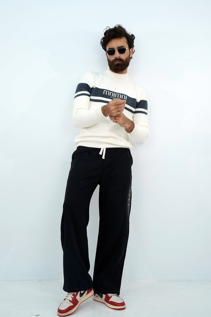 Mnimni White Sweater SW-3506 SPLAYD