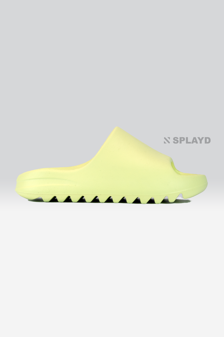 Yezzy Glow Green Slide SPLAYD