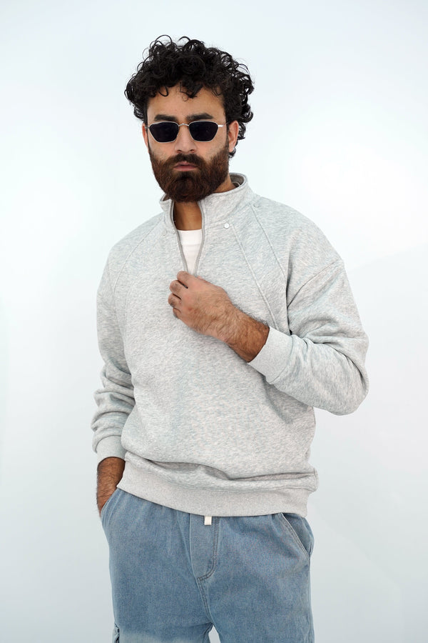 Ace Ash Zip Sweatshirt ss-3331 SPLAYD