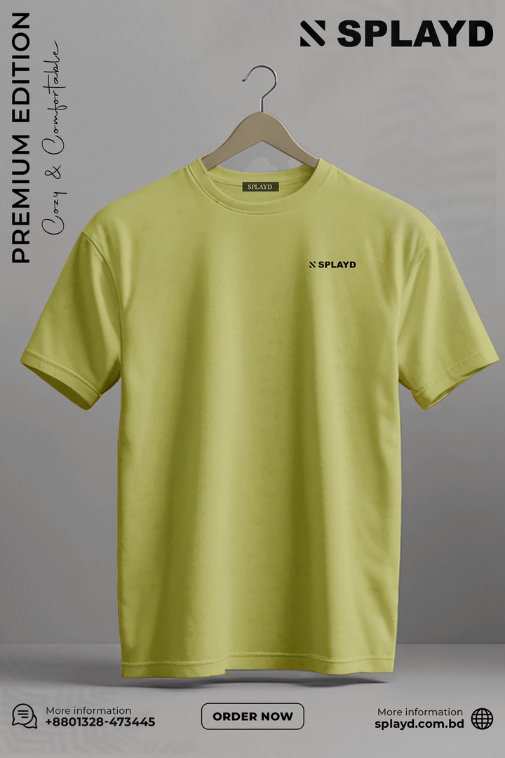 Canvas Sunshine Yellow T-Shirt TS-0438 SPLAYD