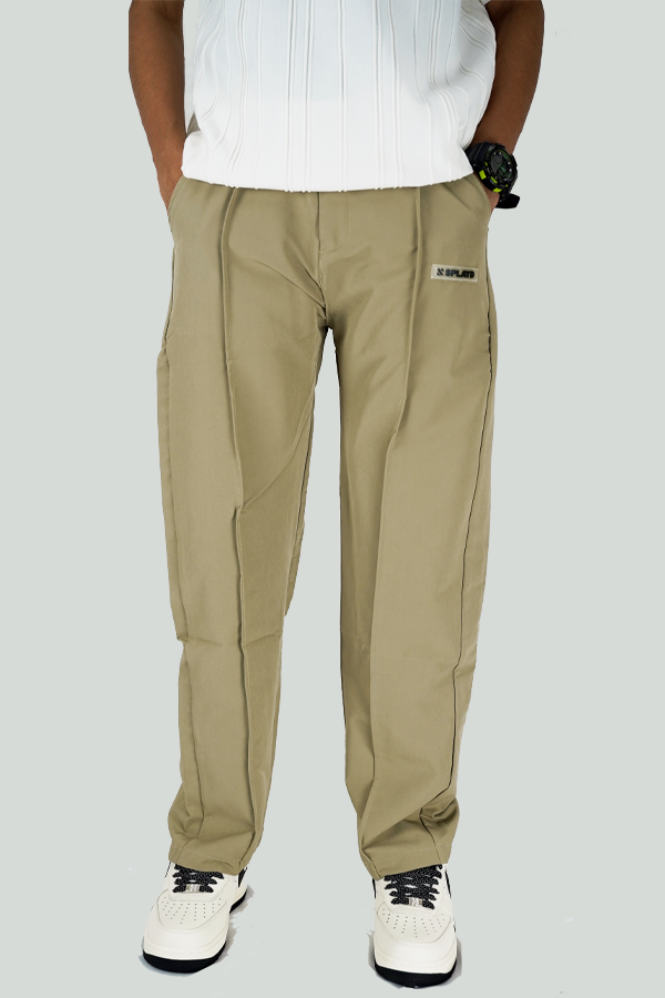 Classy Cool Sand Brown Joggers-0832 SPLAYD