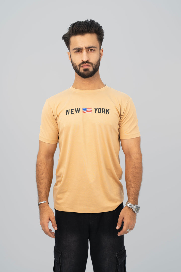 New York Sand T-Shirt TS-2202 SPLAYD