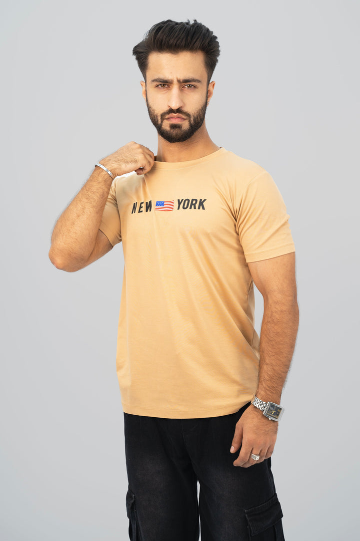 New York Sand T-Shirt TS-2202 SPLAYD
