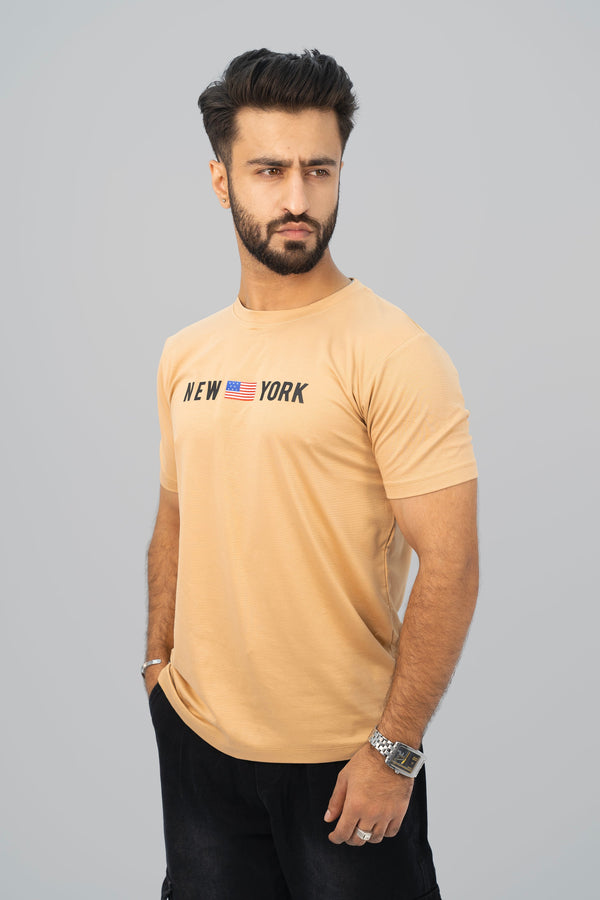 New York Sand T-Shirt TS-2202 SPLAYD