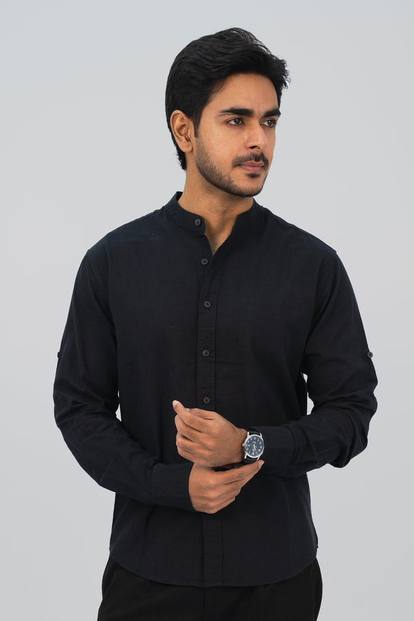 Band Black Full Shirt FS-2448 SPLAYD
