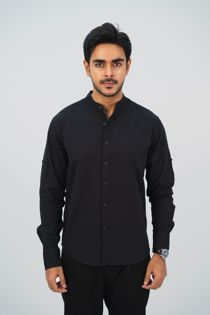 Band Black Full Shirt FS-2448 SPLAYD