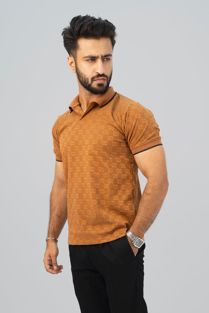 Gucci Brown Polo Shirt PS-2001 SPLAYD