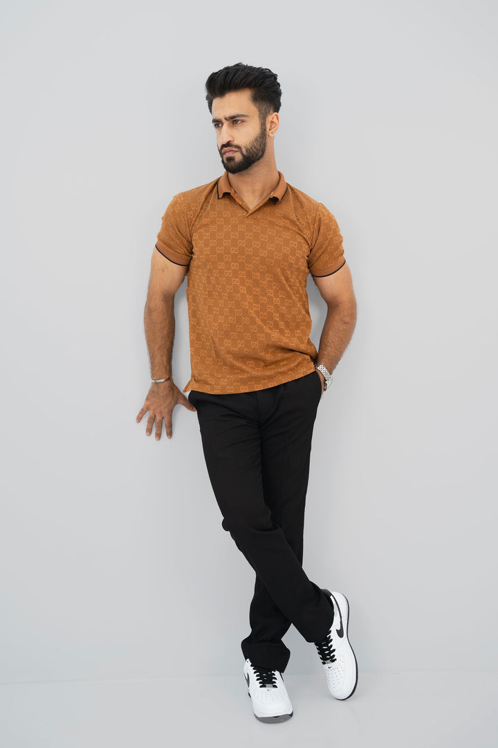 Gucci Brown Polo Shirt PS-2001 SPLAYD