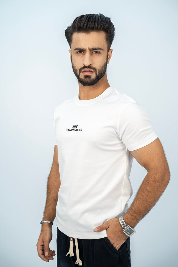 Hank White T-Shirt TS-2228 SPLAYD