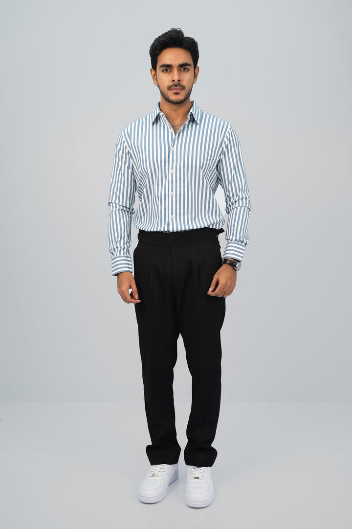 Formal Stripy Aegean Shirt FS-2450 SPLAYD