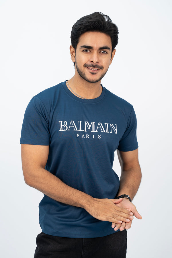 Balmain Paris Burnt Petrol T-Shirt TS-2208 SPLAYD