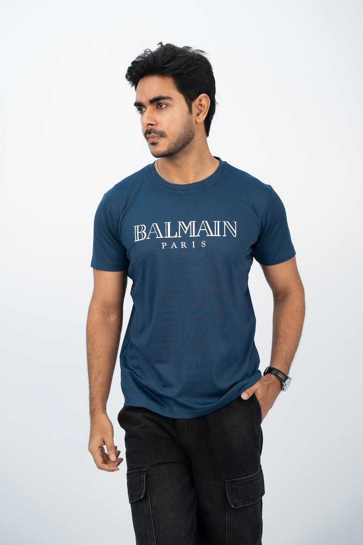 Balmain Paris Burnt Petrol T-Shirt TS-2208 SPLAYD