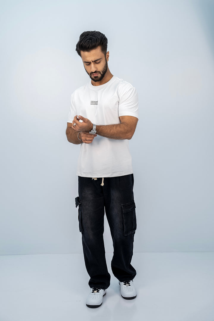 Top White T-Shirt TS-2230 SPLAYD