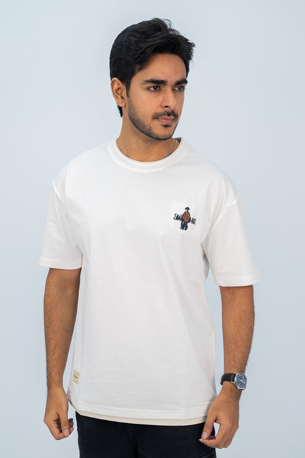 Weekend White T-Shirt TS-2225 SPLAYD