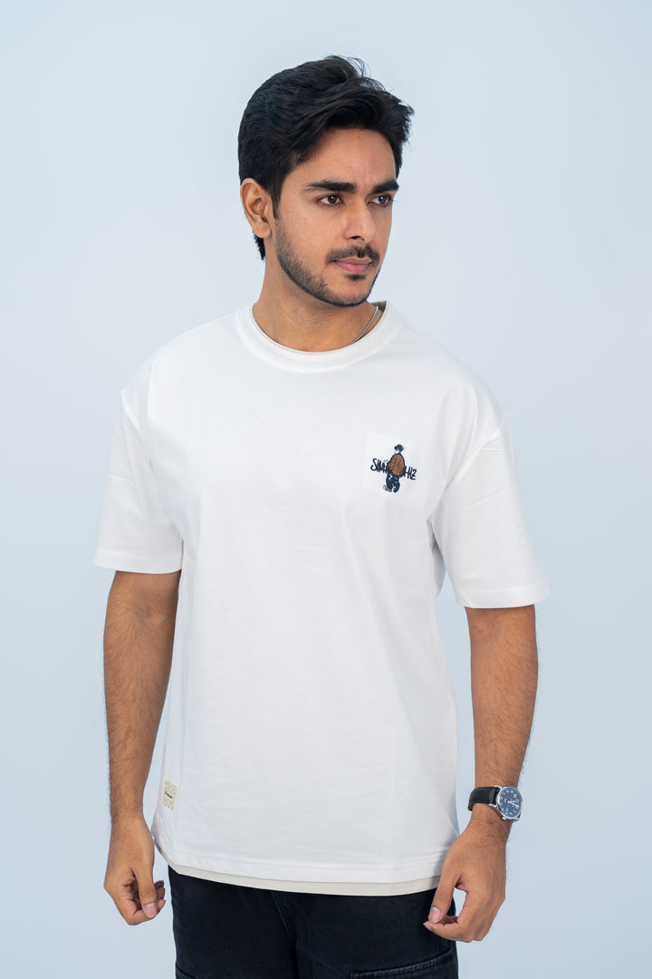 Weekend White T-Shirt TS-2225 SPLAYD