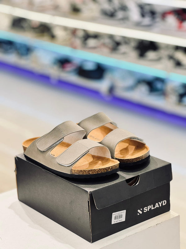 Splayd Cork Black Sandals SS-00505 SPLAYD