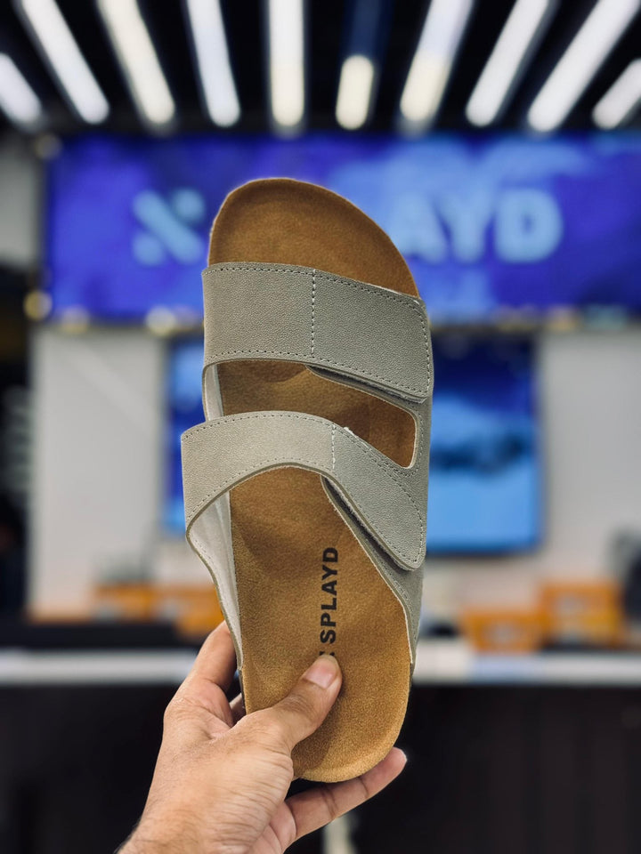 Splayd Cork Black Sandals SS-00505 SPLAYD