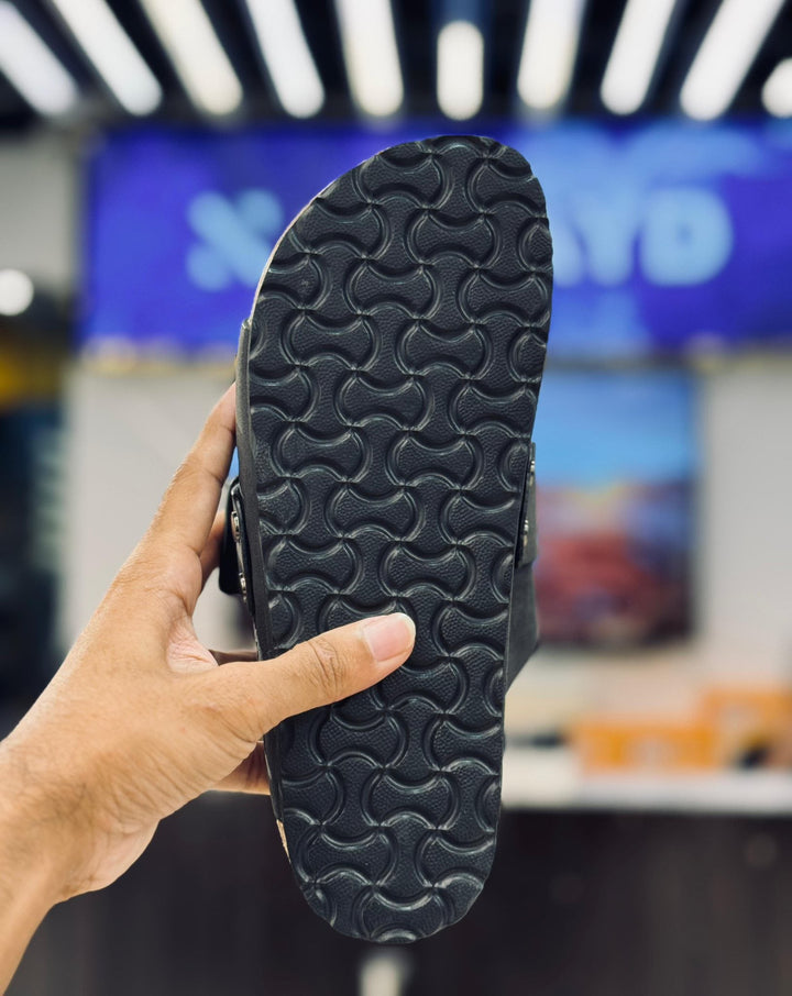 Splayd Cork Black Sandals SS-00512 SPLAYD