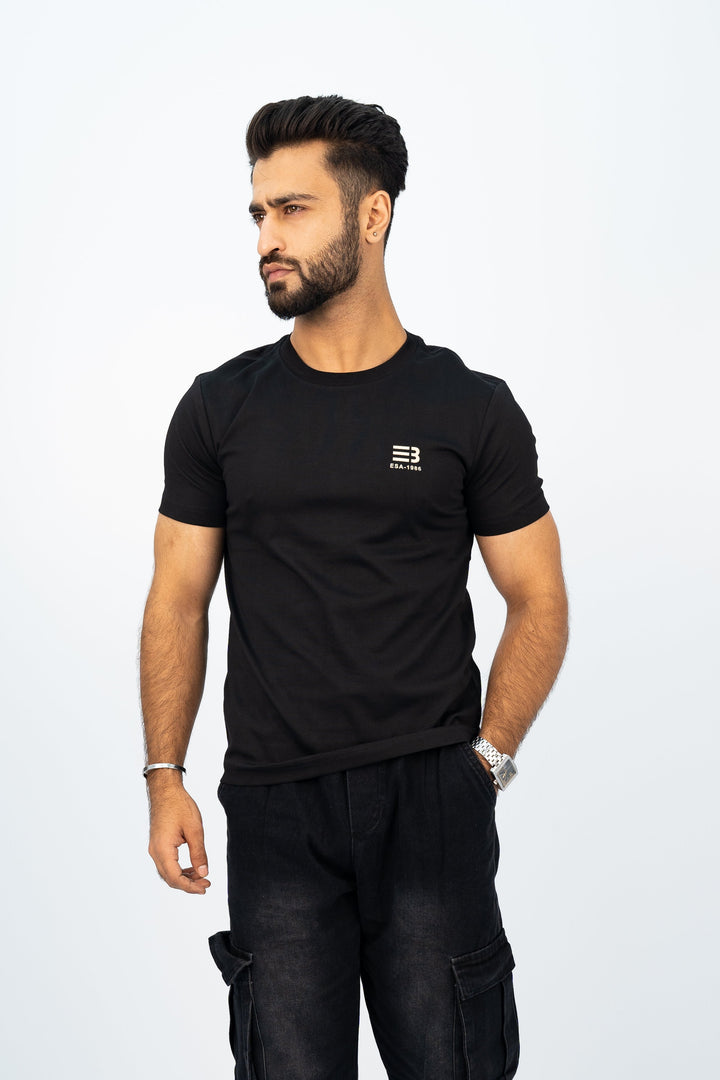 Sake Black T-Shirt TS-2226 SPLAYD