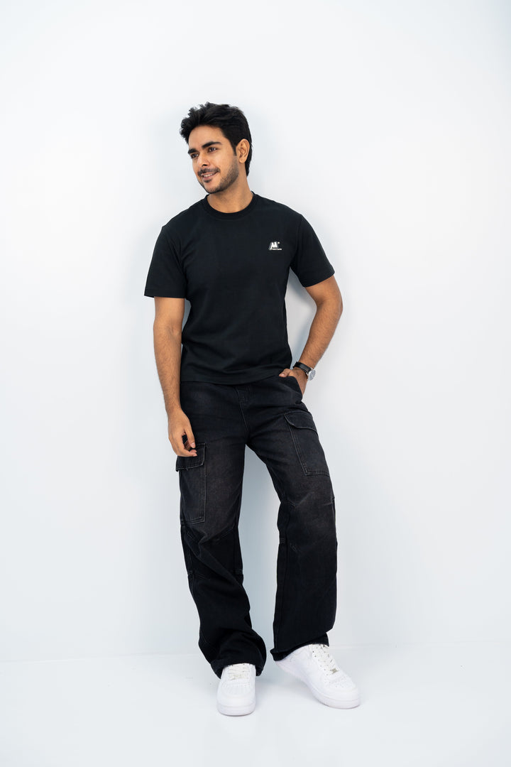 Make Black T-Shirt TS-2222 SPLAYD