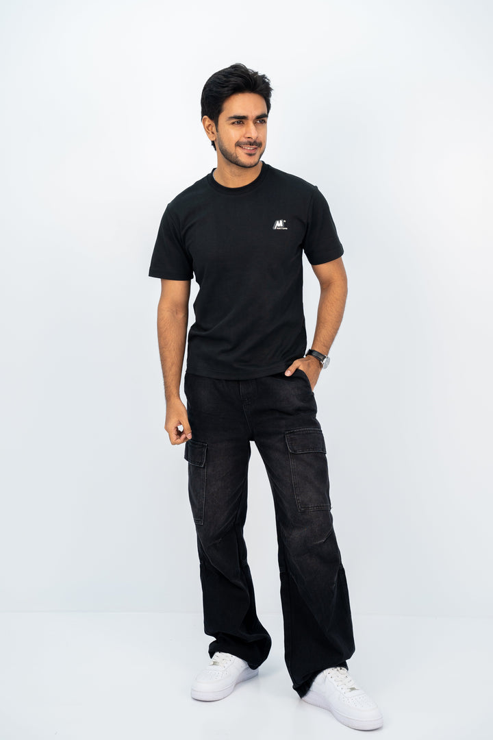 Make Black T-Shirt TS-2222 SPLAYD