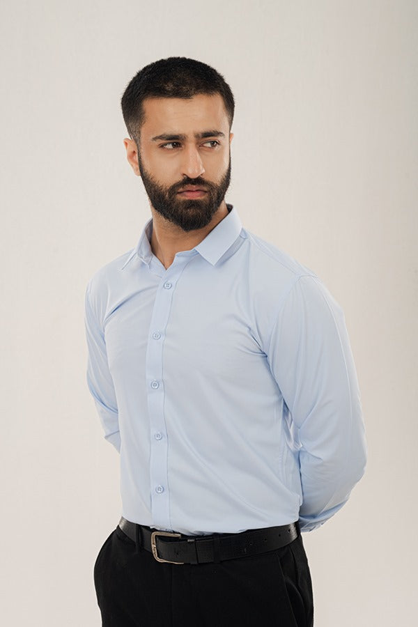 Formal Sky Blue Shirt FS-0605