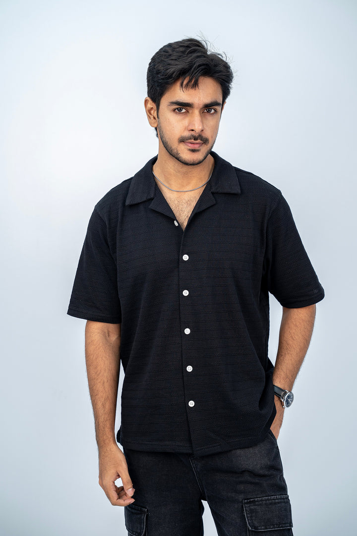 Camp Black Half Shirt HS-2620 SPLAYD