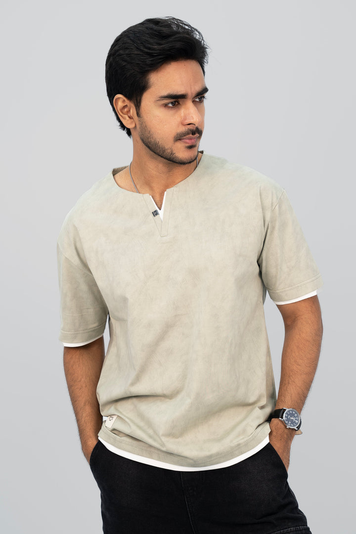 Blano Off-White T-Shirt TS-2219 SPLAYD