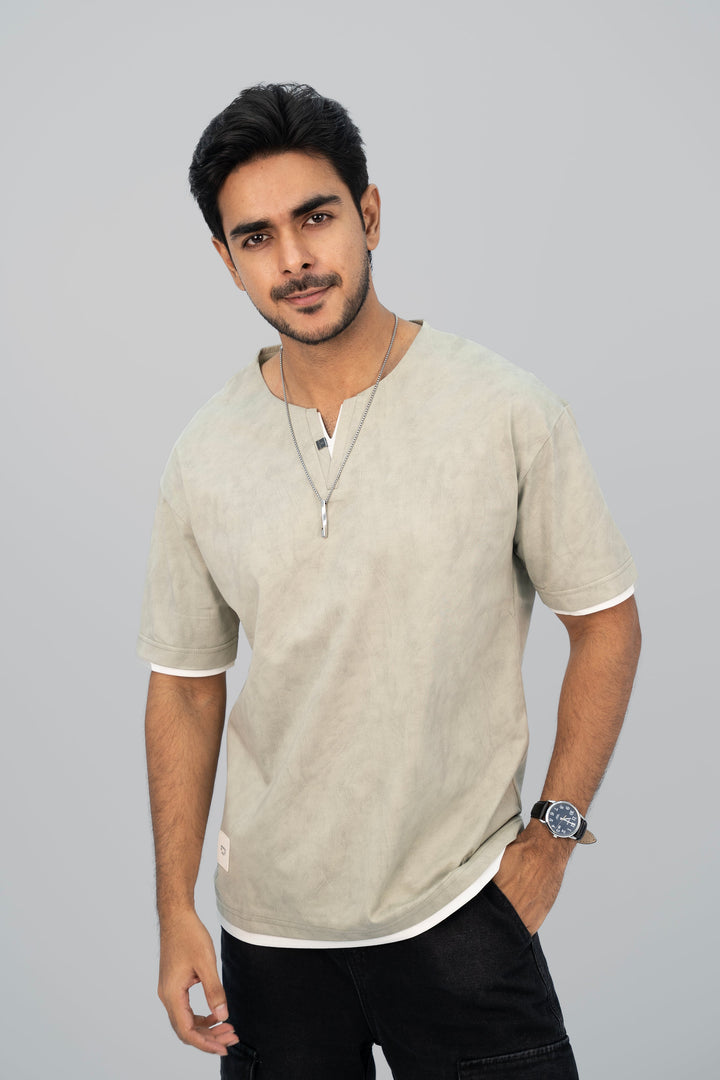 Blano Off-White T-Shirt TS-2219 SPLAYD