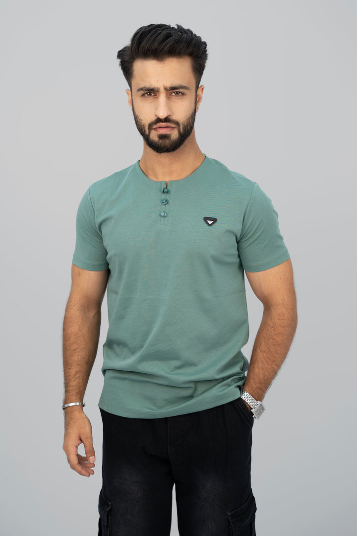 Jack Italy Green T-Shirt TS-2220 SPLAYD