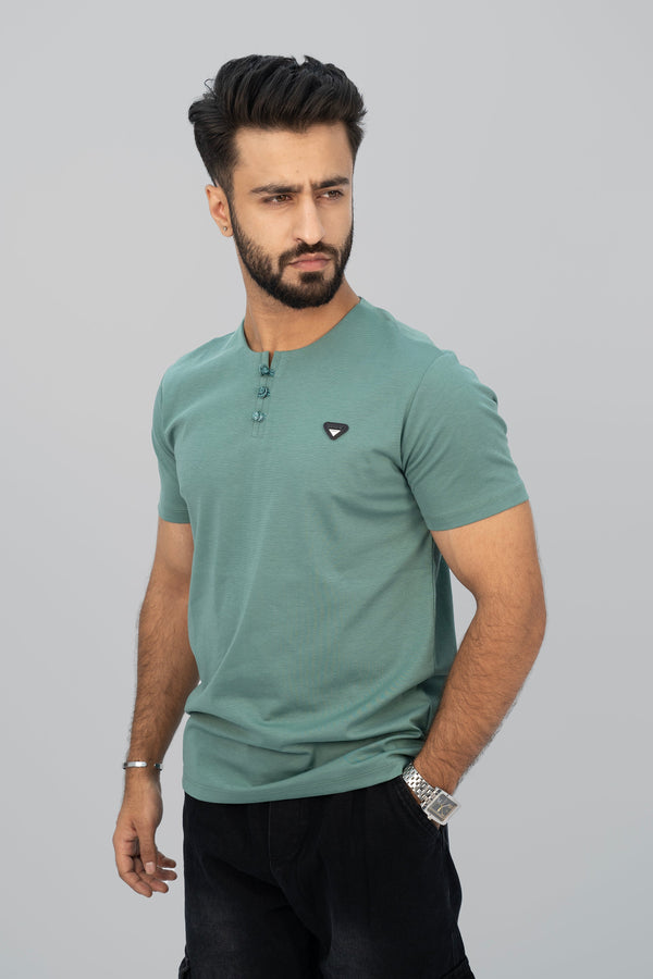 Jack Italy Green T-Shirt TS-2220 SPLAYD