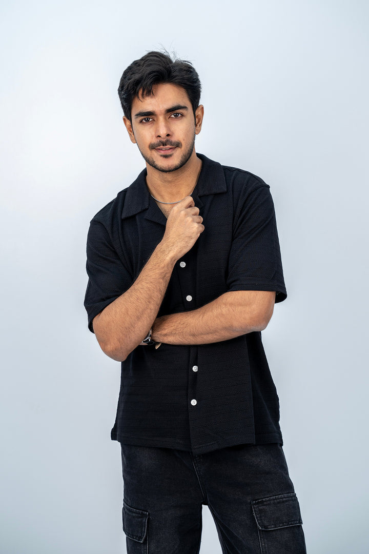 Camp Black Half Shirt HS-2620 SPLAYD
