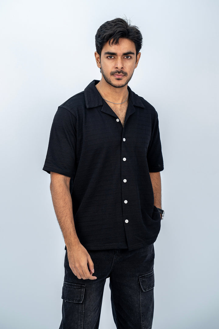 Camp Black Half Shirt HS-2620 SPLAYD