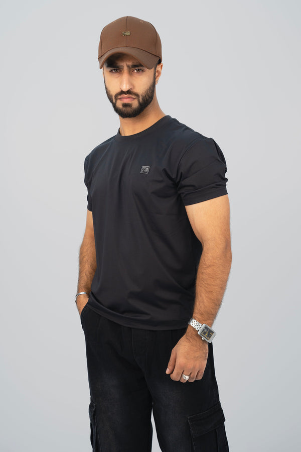NYPM Black T-Shirt TS-2231 SPLAYD