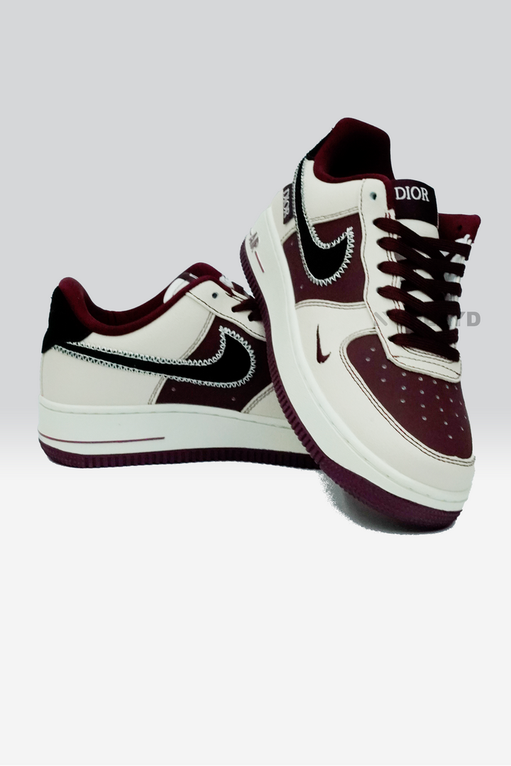 AF-1 Dior Maroon White 1:1 SPLAYD
