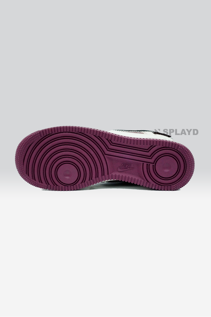 AF-1 Dior Maroon White 1:1 SPLAYD